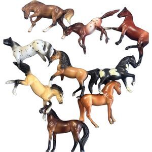 Breyers Horses figure bundle retro vintage 9 pcs 20103